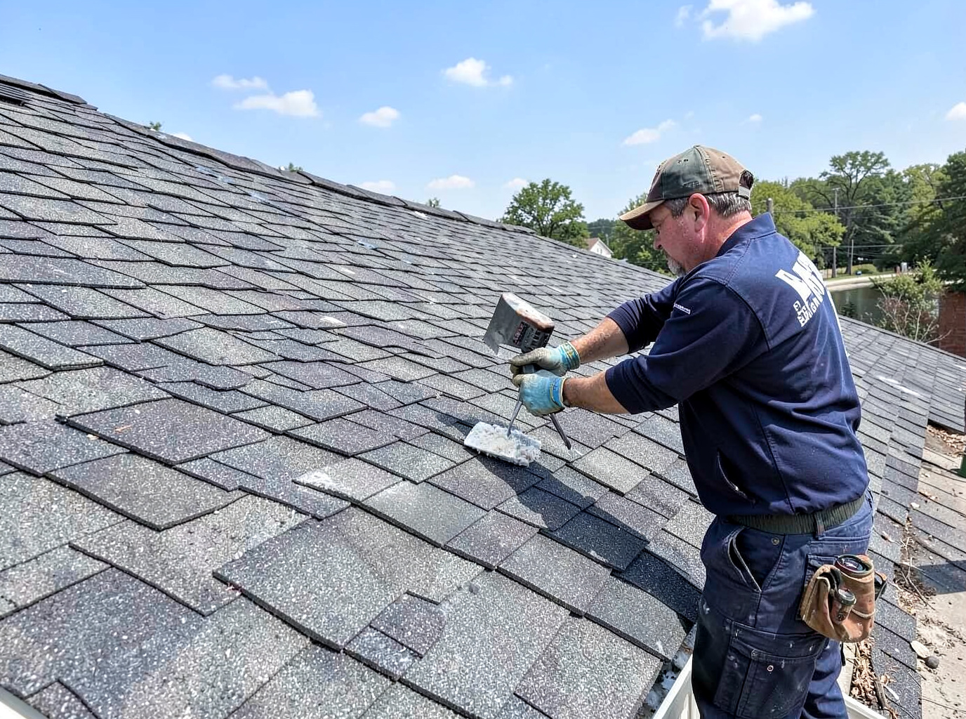 roofing contractor in Aultshire, IN