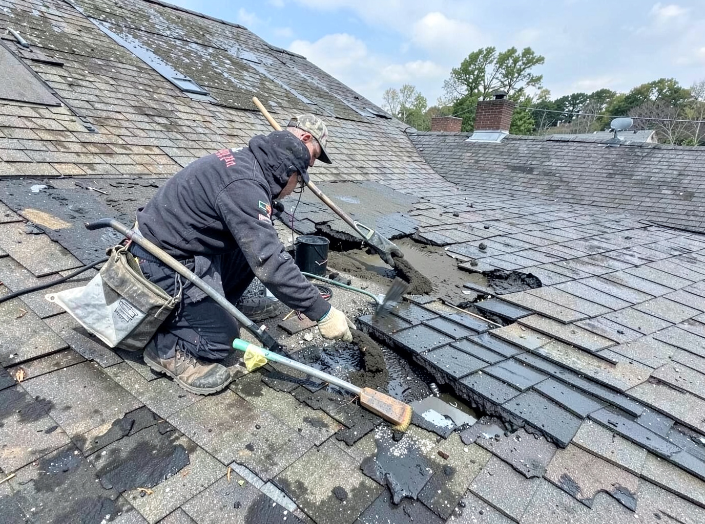 Hail Damage Roof Repair in Muncie, IN